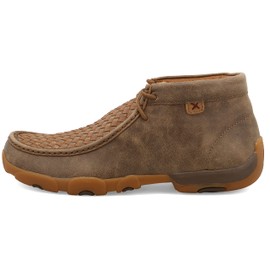 Twisted X Men's Chukka Driving Moc, Moc Toe, Bomber & Tan, 11.5M