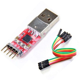 Hailege CP2102 USB 2.0 to TTL UART Serial Converter Module 5Pin STC PRGMR with Dupont Wire