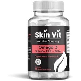 OMEGA 3 SALMON EPA DHA 60 CAPSULAS - SKIN VIT SÚPER PREMIUM