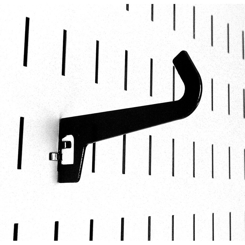 Wall Control 3-1/2in Reach Curved Tip Slotted Hook Pack -