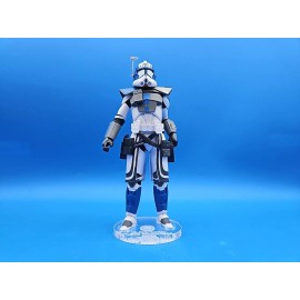 Black Series Clone Commander Jesse (Clone Wars)  Acrylic Base  NO Toy 6 Inch