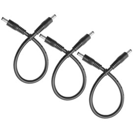 9.8ft DC Extension Cord 5.5mm x 2.5mm Male to Male Power Cable,19V 24V DC Power Supply Plug Adapter, for CCTV Camera,Solar Monitoring,LED Light Strips,Power Concentrator Box,Car,Subwoofer，2-Pack