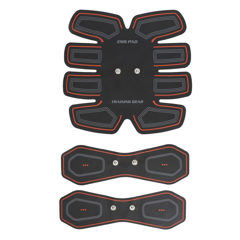 Abdominal Muscle Trainer 10 Modes PU Leather USB Rechargeable Micro