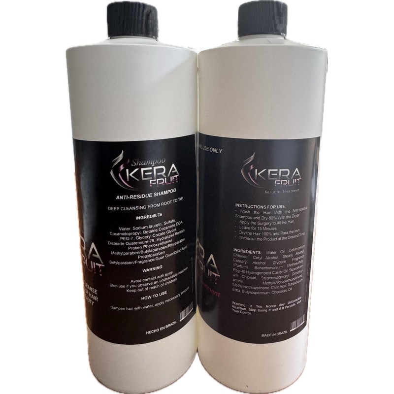 KERATINA DE CHOCOLATE KERA FRUIT 1 LITRO + SHAMPOO ANTI