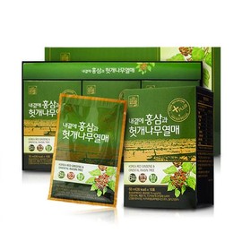 홍삼과 헛개나무열매 내곁에 홍삼액 부모님건강 직장인 연말선물 Red ginseng and hawthorn berry extract, healthy gift for parents, office workers, year-end present