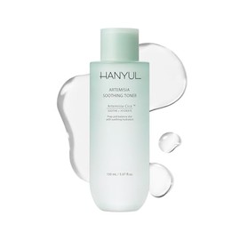 HANYUL Artemisia Soothing Liquid Toner (Vegan) | Hydrating & Calming Korean Face Toner with Centella Asiatica, Panthenol & Glycerin | Lightweight, Non-Sticky Skin Prep for Sensitive Skin