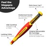 MEGAPRO® 6-in-1 Insulated Multi-bit Screwdriver | VDE Certified | 1000V