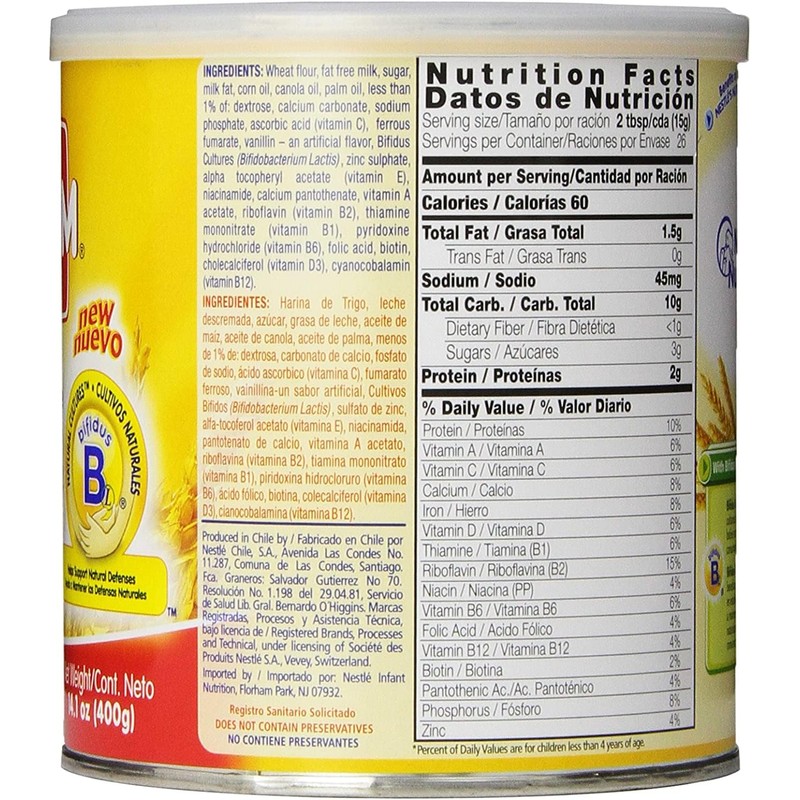 Nestle Nestum Infant Cereal (Wheat and Milk, Pack of 1)