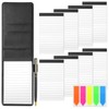 Mini Notepad A7 Set of 11 Pieces, Notepad Small Holder