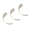3 PCS Steel Portable Tag Hook Tool Storage Hook EAS