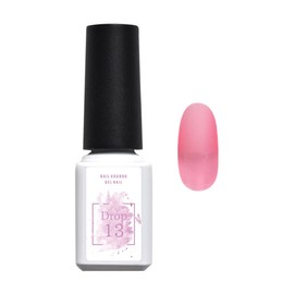 Drop Color Gel Cosmetics 280 Colors to Choose from "self" Gel Nail Pearl Glitter Shell Color Gel Popular Self Gel Nail Easy Cute (Drop [13], 0.2 oz (5g)