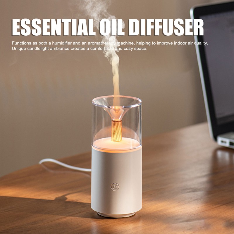 Car Diffuser Humidifier Aromatherapy Essential Oil Diffuser Portable Mini Humidifier
