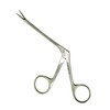 Set of 2 Alligator Forceps Serrated Tips Long Neck Size