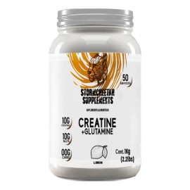 Suplemento Creatina + Glutamina 1 Kg Stormcheetah Sabores