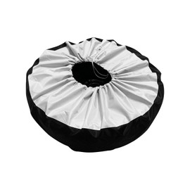 LANZMYAN Spare Tire Cover with Handle,420D Oxford Cloth Portable Tire Totes,Tire Bag Against Dust and Scratches Tire Wheel Protector for RV Jeep(Fits Tire Diameters 21''-25'', S)