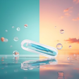 Junfamilee 1 Pc Contact Applicator,Inserter+Tweezer with Soft Tip,Contact Lens Remover Tool,for Contact Lens Cases Health and Household Contact Lens Care(Blue)