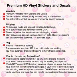 Dark Goth Horror Anime Eyes Guts Slap Car Window Decal Vinyl Sticker Waterproof