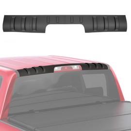 Titibett Truck Roof Spoiler Compatible with 2014-2018 Chevy Silverado GMC Sierra Rear Roof Protector Wing Fits for Silverado Sierra Accessories Roof Mat Third Brake Light