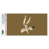 GRAPHICS & MORE Looney Tunes Wile E. Face Automotive Car