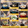 Kitchen Cooking Utensils Set of 10, Onader Silicone Utensils Set