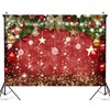 5x7ft Christmas Backdrop Xmas Winter New Year Party Decoration Christmas