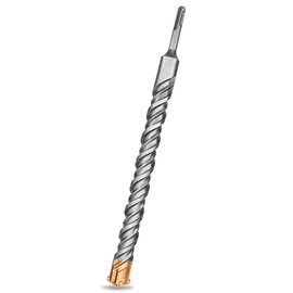 Meccion Meccion SDS Plus Hammerbohrer 28mm x 350mm, Professionell Betonbohrer mit 4 Hartmetall Schneiden, Ideal zum Bohren in Stein, Beton, Naturstein, Ziegelmauer