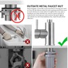 Faucet Coupling Nut, Faucet Fixing Tool Lock Nut Set, 1.26