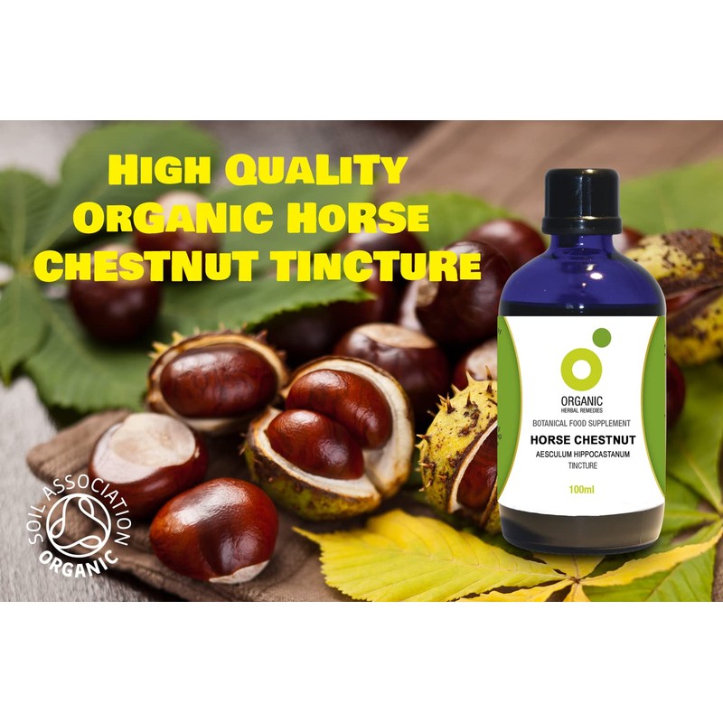 Organic Herbal Remedies 100ml Horse Chestnut Tincture
