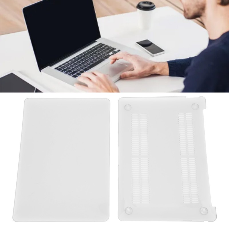For MacBook Laptop Protective Case Thin Light Crystal Frosted Laptop