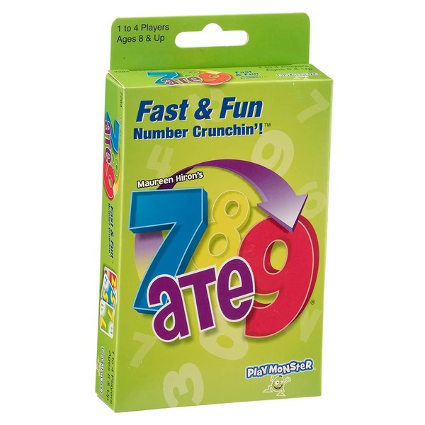 7 ATE 9 Game — Fun Family Game — Fast Number Play — Ages 8+