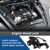 X AUTOHAUX Car Hood Latch Assembly for Honda Pilot 2009