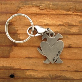 Mark Poulin Dog Keychain Gift for Dog Lovers Men and Women Key Ring