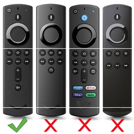 Fistick TV Remote Control Silicone Case - Magnetic, 4K Compatible, Lavender Gray