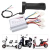 48V 500W Brush Controller Short Cable Thumb Throttle Grip Electric