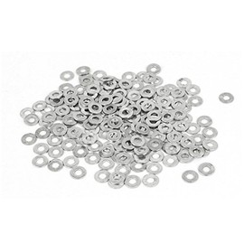 Sourcingmap 2.5mm x 5mm Zinc Plated Flat Pads Washers Gaskets Fasteners GB97 100PCS