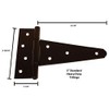 Shed Windows and More (Set of 3) T Hinges 5"