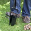 Colwelt Bulb Planter Tool Long Handle, Serrated Base Gardening Bulb
