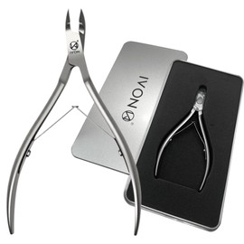 IVON Salon-Quality Cuticle Trimmer, Premium Stainless Steel Cuticle Cutter for Tiny Areas, Professional Manicure Nail Care Tool