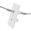10 Pack 2 Port Ethernet Wall Plate, Cat6 Female to