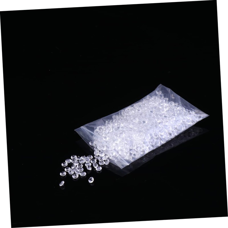 STOBOK Realistic Acrylic Diamonds 2 Packs Wedding Table Decor Rhinestone