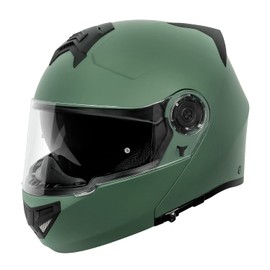 VCAN VX28 Full Face Modular Flip-Up Motorcycle Helmet ECE & DOT Approved, Coolmax Cheek Pad & OTG Ready