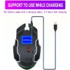 Mouse gamer de juego inalámbrico Free Wolf X8 star black