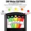Vmxlso K2 EMF Meter, Handheld EMF Meter, EMF, 5 LED