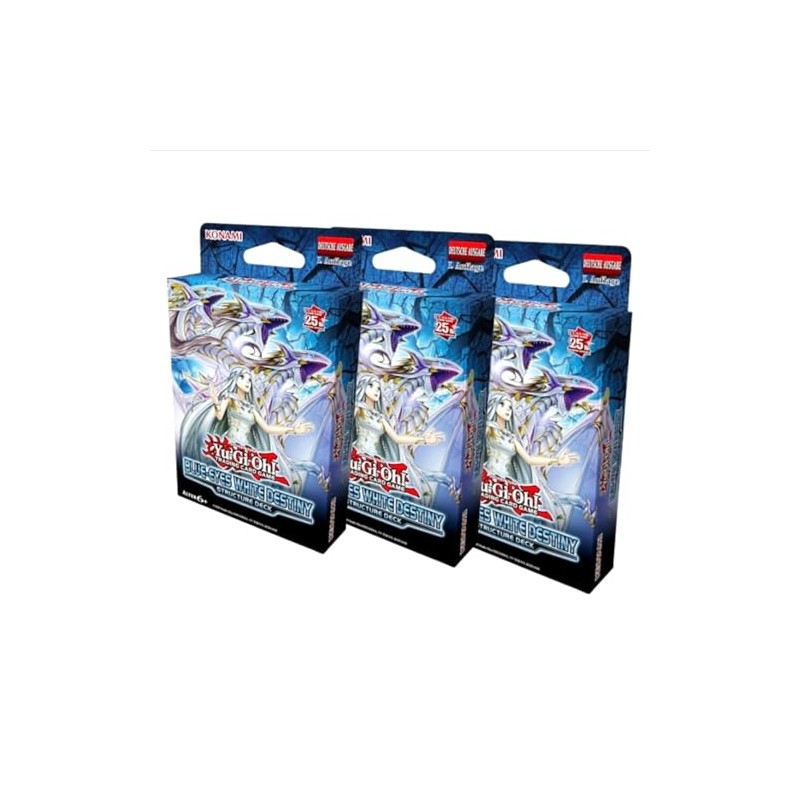 BB-Toy-Trades Compatible with Yugioh 3X Blue-Eyes White Destiny Structure Deck's