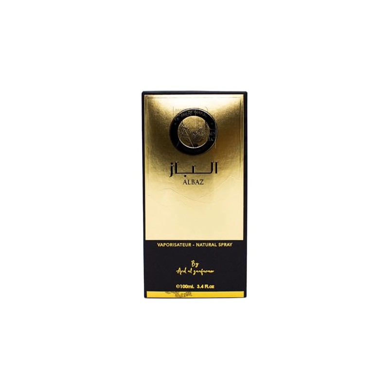 Ard-Al Zaafaran Albaz Eau de Parfum Spray for Men, 3.4