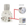 Digital Pressure Switch 12-24V DC 0 to -101kPa Digital Display