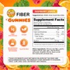 Fibre Gummies, Sugar-Free Fibre Supplements with Sodium for Gut Health