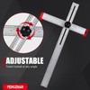 PENGZHAN - Adjustable Drywall T-Square Tool - Aluminum - for
