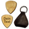 Engraved Wooden Plectrum, Guitar Pick, Laser Engraving Maple
