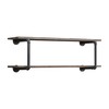 TREATLIFE HOME Maximize Space with Wall-Mounted Rack, 2-Tier Shelf for